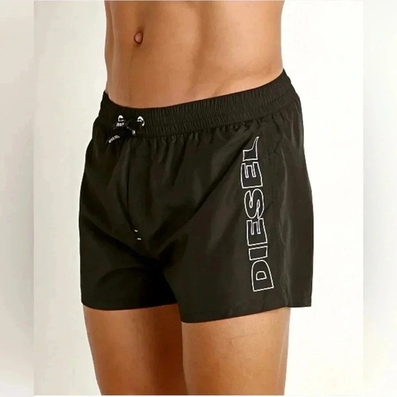 Diesel Sandy Logo Swim Shorts Size Small - Picture 1 of 9